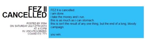 fez 2 cancelled.